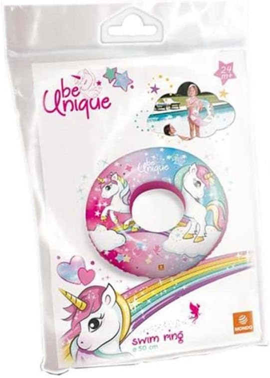 Mondo Toys - UNICORN Swim Ring - Flotador Hinchable para bebé – Flotante – Rosquilla Hinchable 