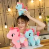 Peluche Unicornio Kawaii 30-40 cm - Muñeco Suave y Almohada para Niñas, Regalo de Cumpleaños