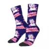Calcetines de Compresión Unisex Vintage Unicorn Fan Club - Estilo Harajuku